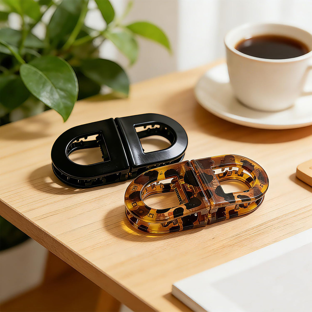 Magnetic Snap Hair Clips