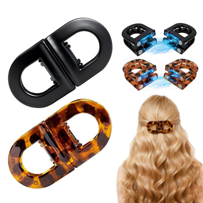Magnetic Snap Hair Clips